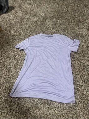 Light Lavender Men's Crew Neck T-Shirt